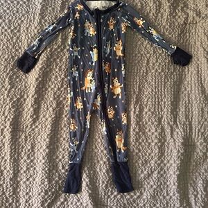 Little Sleepies Bluey One Piece Pajama 6-12mo